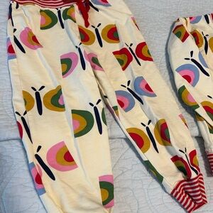 Kids Colorful butterfly sweat set